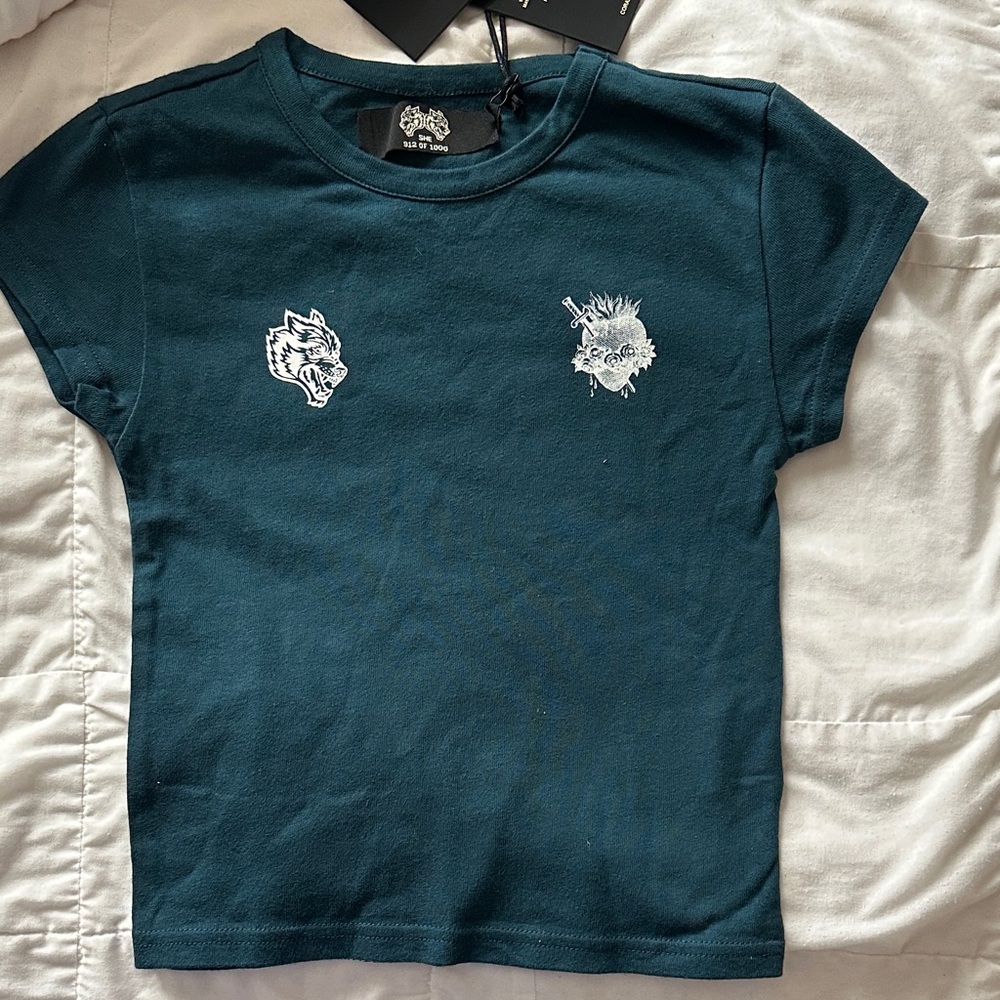 NWT Darc Sport Teal Short Sleeve Tee small